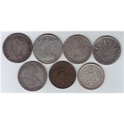 Mexico & Peru - Lot of 7