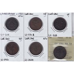 Lower Canada Tokens.