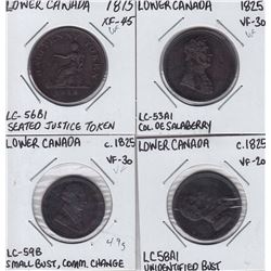 Lower Canada Tokens.