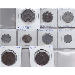 Ontario Tokens - Lot of 9