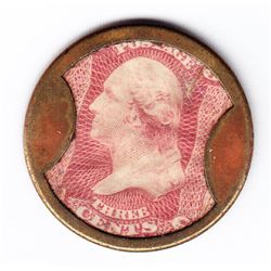 Encased Postage Stamps