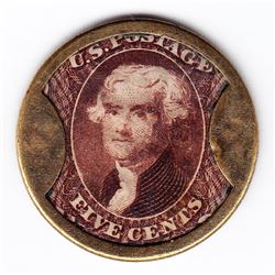 Encased Postage Stamps