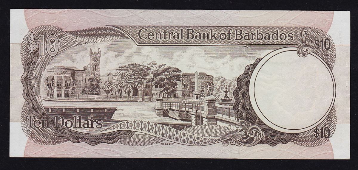 Central Bank of Barbados 10, 1973