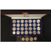 Image 1 : Set of 28 Silver Proof Cdn. 1976 Olympic Coins