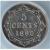 Image 2 : 1880 Newfoundland Five Cents