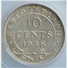 Image 2 : 1938 Newfoundland Ten Cents