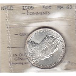 1909 Newfoundland Fifty Cent