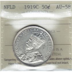 1919 Newfoundland Fifty Cent