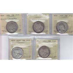 Newfoundland Lot of 5