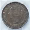 Image 1 : 1859 One Cent - Double Punch, Narrow 9