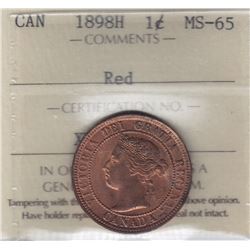 1898H One Cent