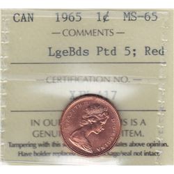 1965 One Cent