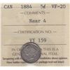Image 1 : 1884 Five Cents