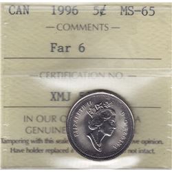 1996 Five Cents