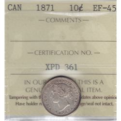 1871 Ten Cents