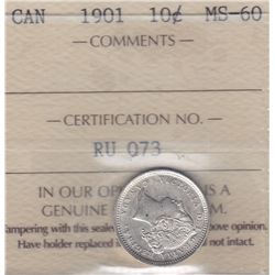 1901 Ten Cents
