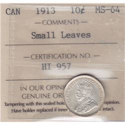1913 Ten Cents