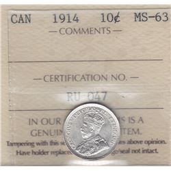 1914 Ten Cents