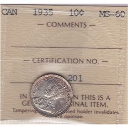 1935 Ten Cents