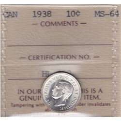 1938 Ten Cents