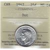Image 1 : 1947 Twenty Five Cents - Dot