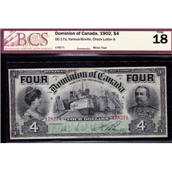 1902 Dominion of Canada $4