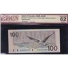 Image 1 : 1988 Bank of Canada $100 Replacement