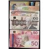 Image 1 : Lot of Six Different High Value Radar Bank Notes