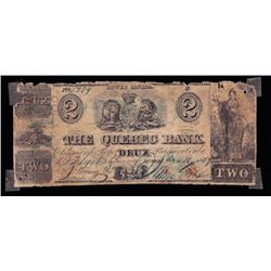 The Quebec Bank, $2, 1859, Contemporary Counterfeit