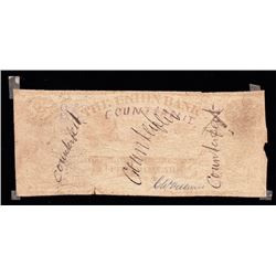 Union Bank of PEI, $5, 1872, Contemporary Counterfeit