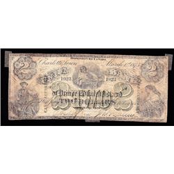 Union Bank of PEI, $2, 1875, Contemporary Counterfeit