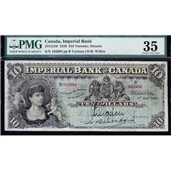 Imperial Bank $10, 1910