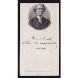John A. MacDonald