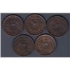 Image 2 : TOKENS OF NOVA SCOTIA  - Co. 265, 267, 272, 274, 275.  Br 871.