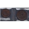 Image 2 : TOKENS OF NOVA SCOTIA  - A pair of ICCS EF thistles.