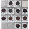 Image 2 : TOKENS OF NOVA SCOTIA  - Group of 13 Thistle counterfeit halfpennies.  Br 871.