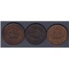 Image 1 : NOVA SCOTIA MERCHANT TOKENS - A trio: Co. 351, 352, 354.