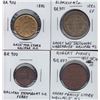 Image 1 : NOVA SCOTIA MERCHANT TOKENS - Group of four merchant tokens