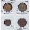 Image 2 : NOVA SCOTIA MERCHANT TOKENS - Group of four merchant tokens