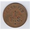 Image 1 : NOVA SCOTIA MERCHANT TOKENS - Br 903.  Richard Shepherd's token.