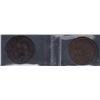 Image 2 : NOVA SCOTIA MERCHANT TOKENS - A Pair of Co. 3 NL. Br 894. in brass and copper.
