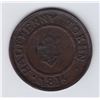 Image 1 : NOVA SCOTIA MERCHANT TOKEN - Co. 35 NL. CH. NS-30. Very Rare Anchor & H Halfpenny