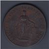 Image 1 : TOKENS OF UPPER CANADA - Br 717.  McL 31.  Lesslie Twopence.