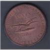 Image 2 : TOKENS OF UPPER CANADA - Br 717.  McL 31.  Lesslie Twopence.