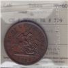Image 1 : TOKENS OF UPPER CANADA - Br 719.  Uncirculated 1857 penny.