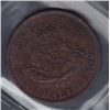 Image 2 : TOKENS OF UPPER CANADA - Br 720.  Uncirculated 1850 halfpenny.
