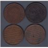 Image 2 : TOKENS OF UPPER CANADA - Group of four Brock tokens.
