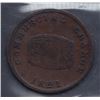 Image 2 : TOKENS OF UPPER CANADA - Br 728. Upper Canada cask.