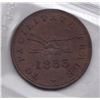 Image 2 : TOKENS OF UPPER CANADA - Br 730. McL. 23.  "1833" sloop.