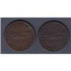 Image 2 : TOKENS OF UPPER CANADA - Br 730. McL 19. "1823" sloop.